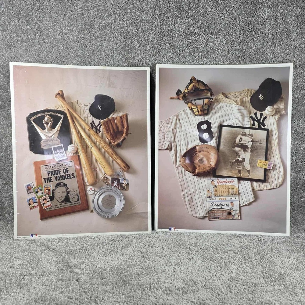 New‎ York Yankees Baseball Hall of Fame Poster Set